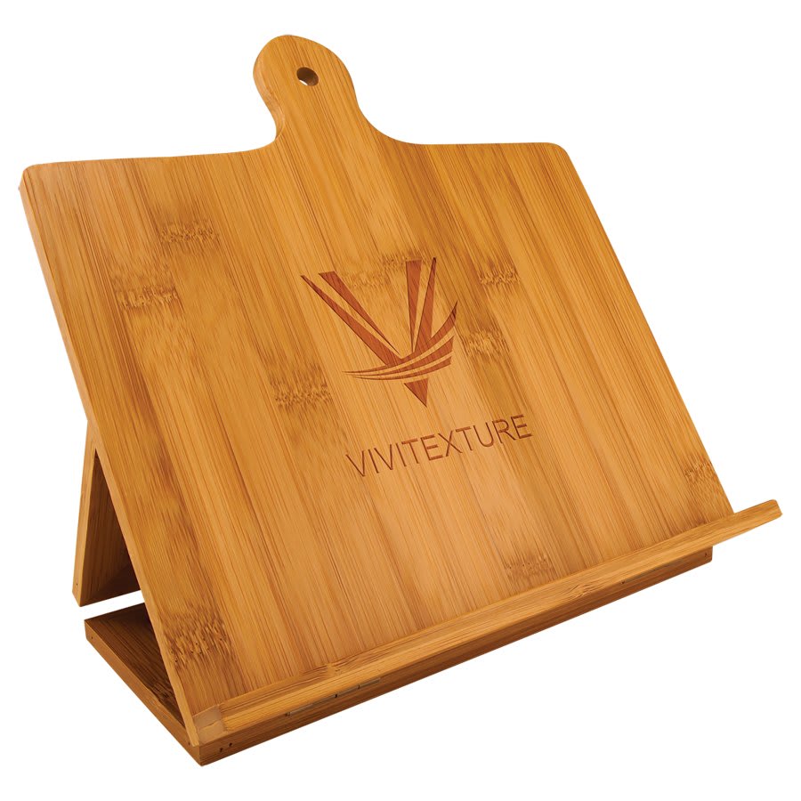 CUSTOM BAMBOO STANDING CHEF'S EASEL