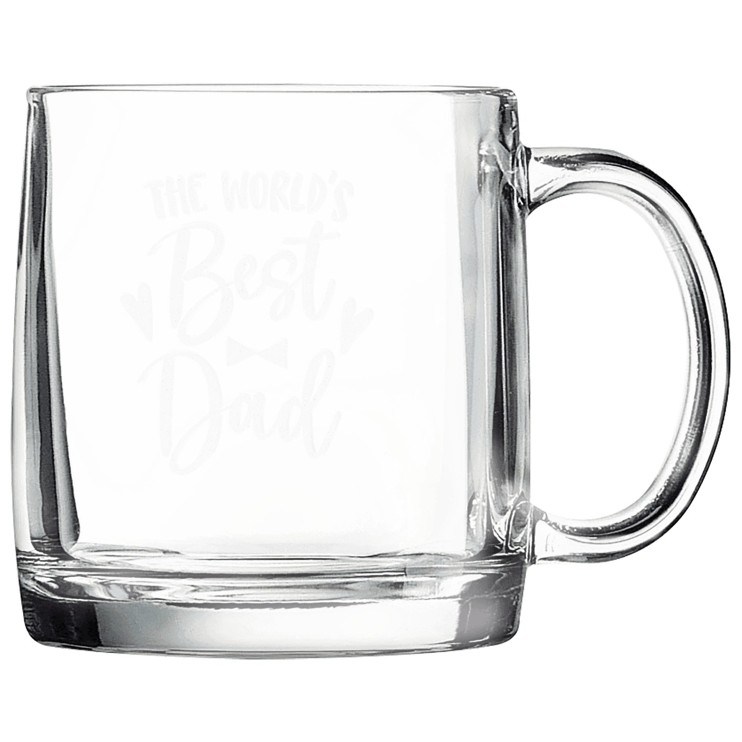Custom 12 oz Clear Coffee Mug