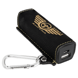 CUSTOM LEATHERETTE 2200 USB-C CHARGER