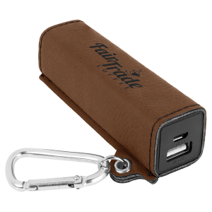 CUSTOM LEATHERETTE 2200 USB-C CHARGER
