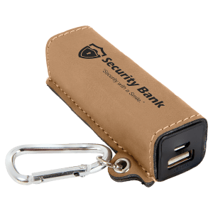 CUSTOM LEATHERETTE 2200 USB-C CHARGER