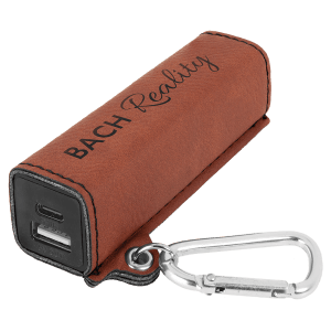 CUSTOM LEATHERETTE 2200 USB-C CHARGER