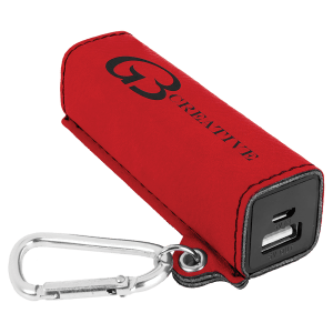 CUSTOM LEATHERETTE 2200 USB-C CHARGER