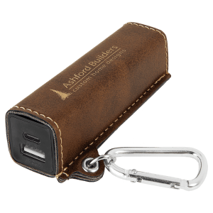 CUSTOM LEATHERETTE 2200 USB-C CHARGER