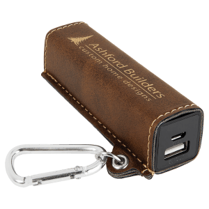 CUSTOM LEATHERETTE 2200 USB-C CHARGER