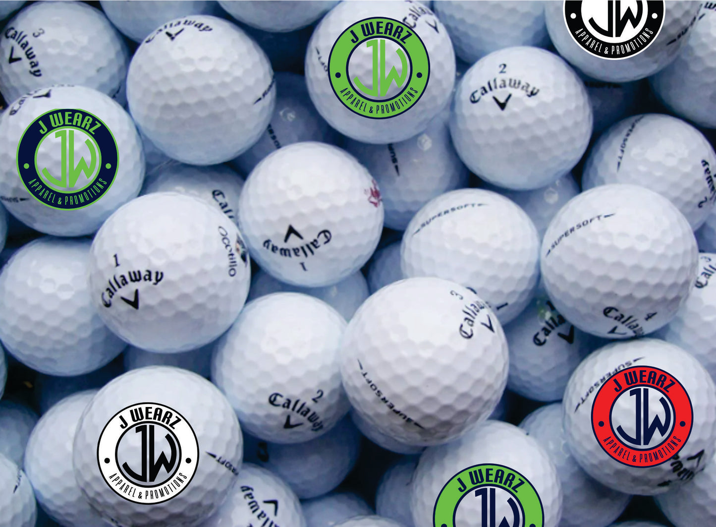 CUSTOM UV PRINTED GOLFBALLS