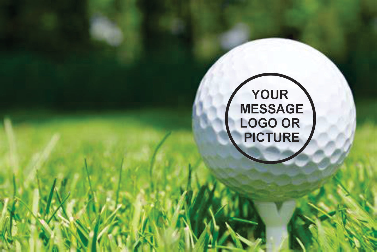 CUSTOM UV PRINTED GOLFBALLS