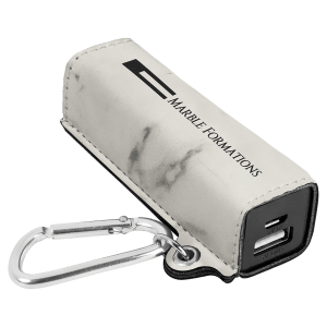 CUSTOM LEATHERETTE 2200 USB-C CHARGER
