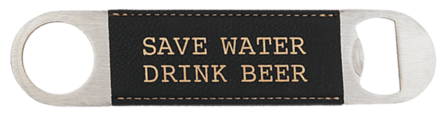 Custom Leatherette Bottle Opener