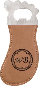 Custom Leatherette Key Chain Bottle Openers