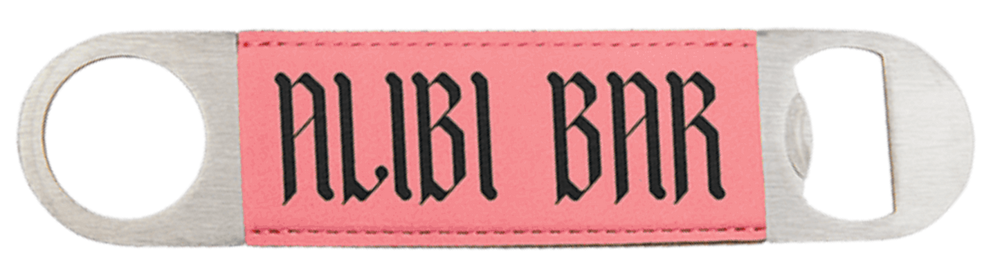 Custom Leatherette Bottle Opener
