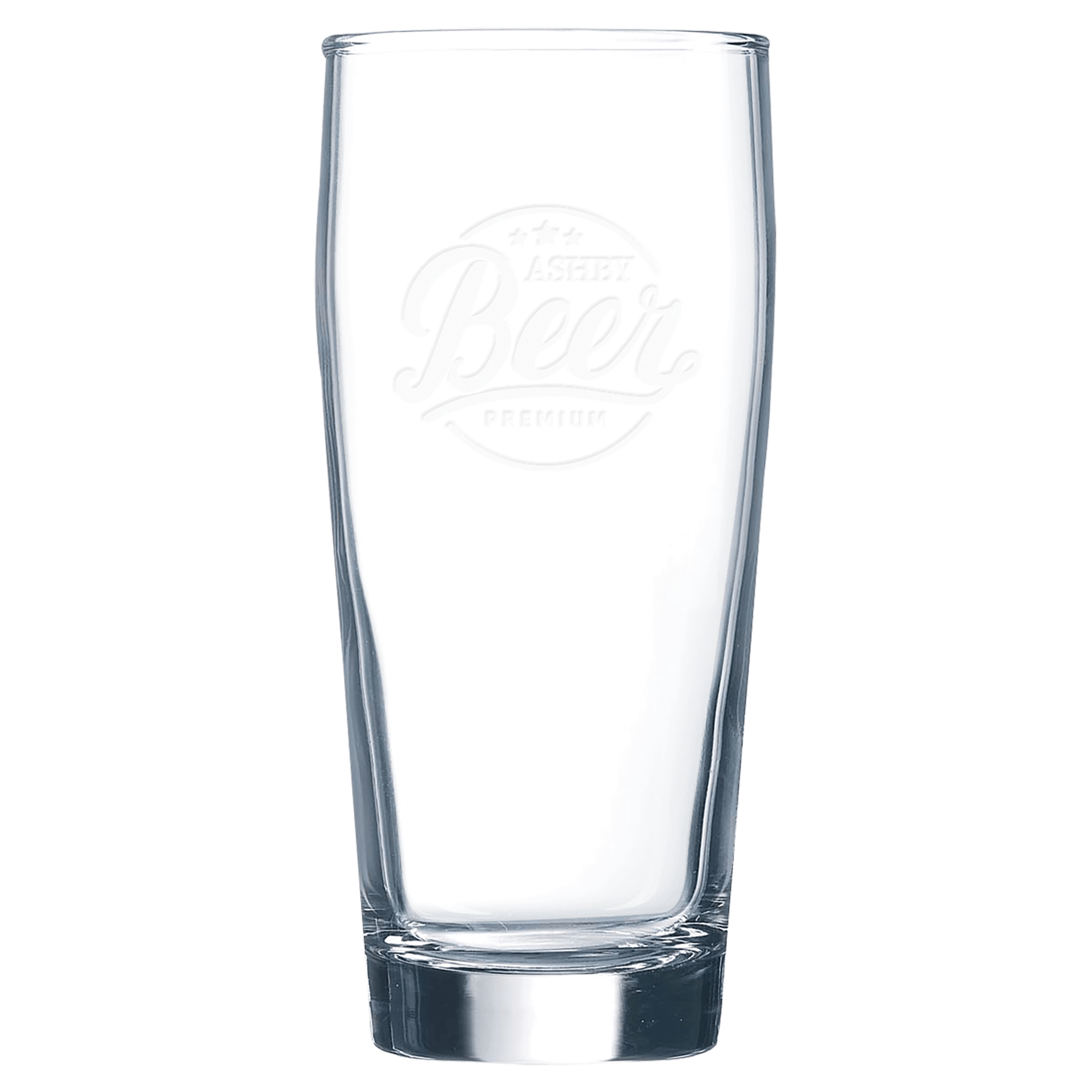 Custom 16oz. Willi Becher Beer Glass