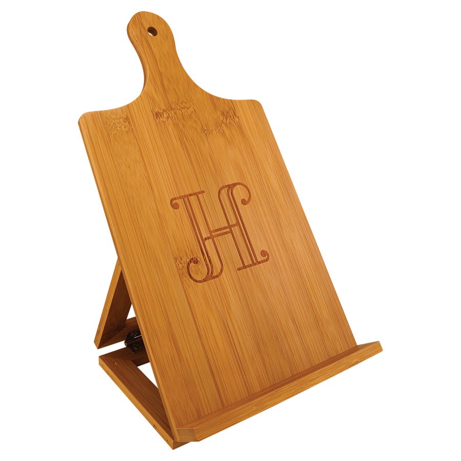 CUSTOM BAMBOO STANDING CHEF'S EASEL