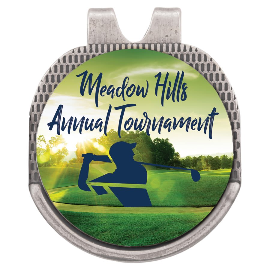 Customized Golf Ball Marker Hat Clip