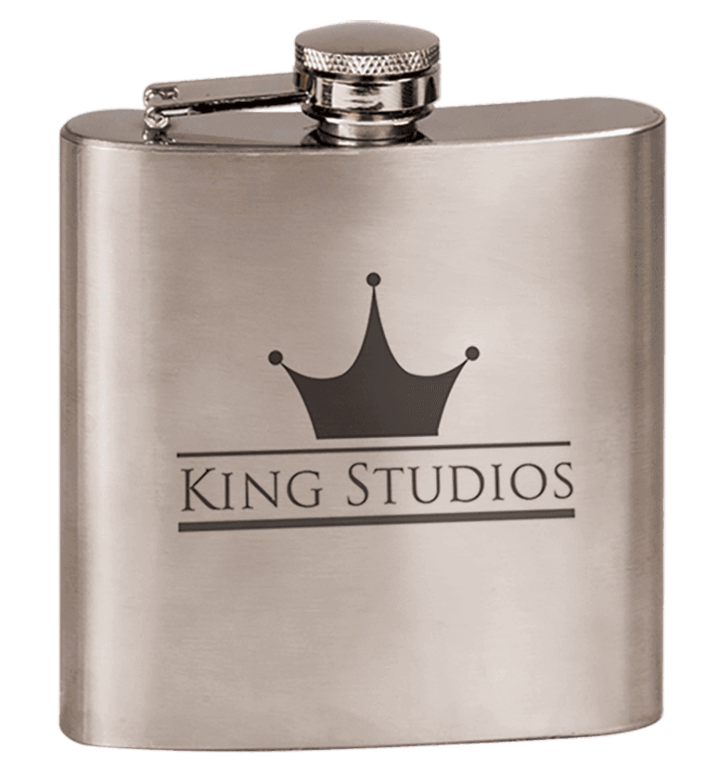 Custom Lasered Stainless Steel Flask