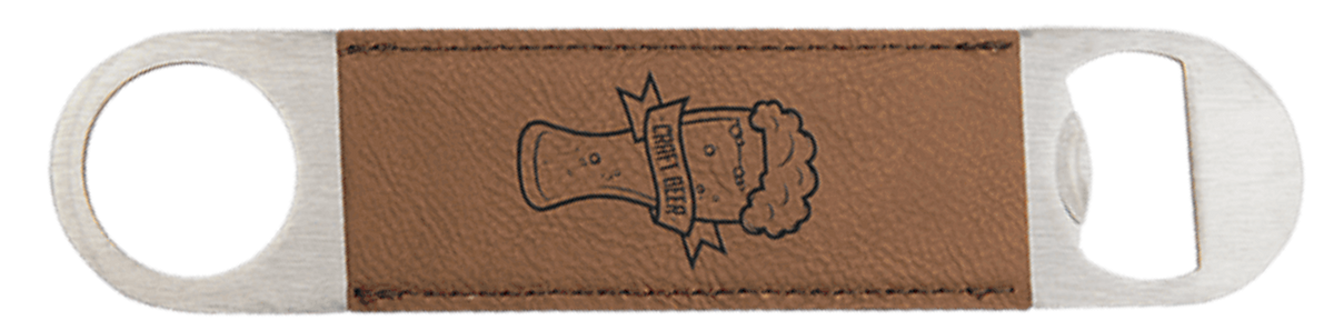 Custom Leatherette Bottle Opener