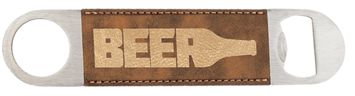 Custom Leatherette Bottle Opener