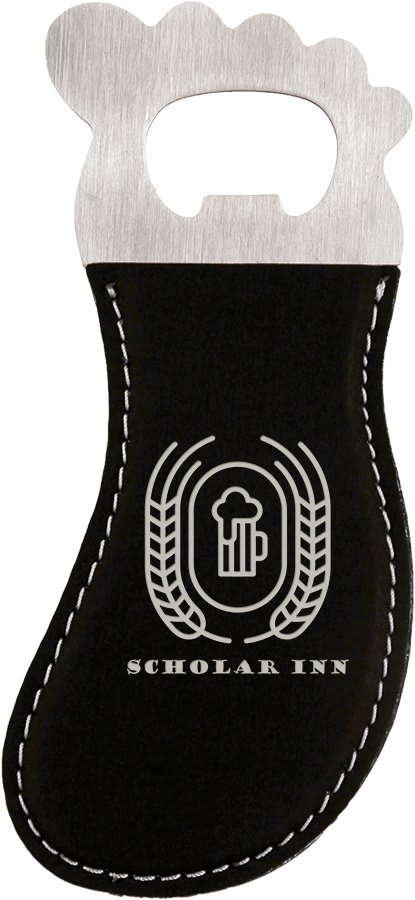 Custom Leatherette Key Chain Bottle Openers