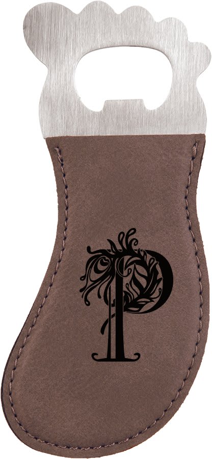 Custom Leatherette Key Chain Bottle Openers