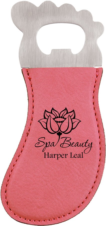 Custom Leatherette Key Chain Bottle Openers