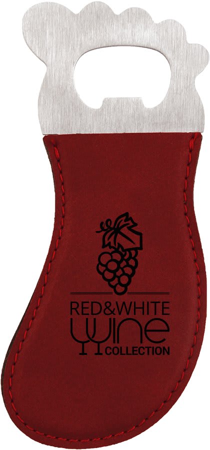 Custom Leatherette Key Chain Bottle Openers