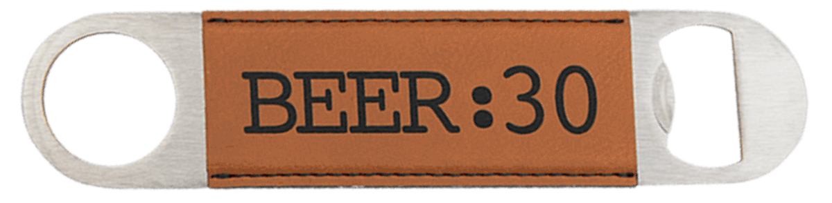 Custom Leatherette Bottle Opener