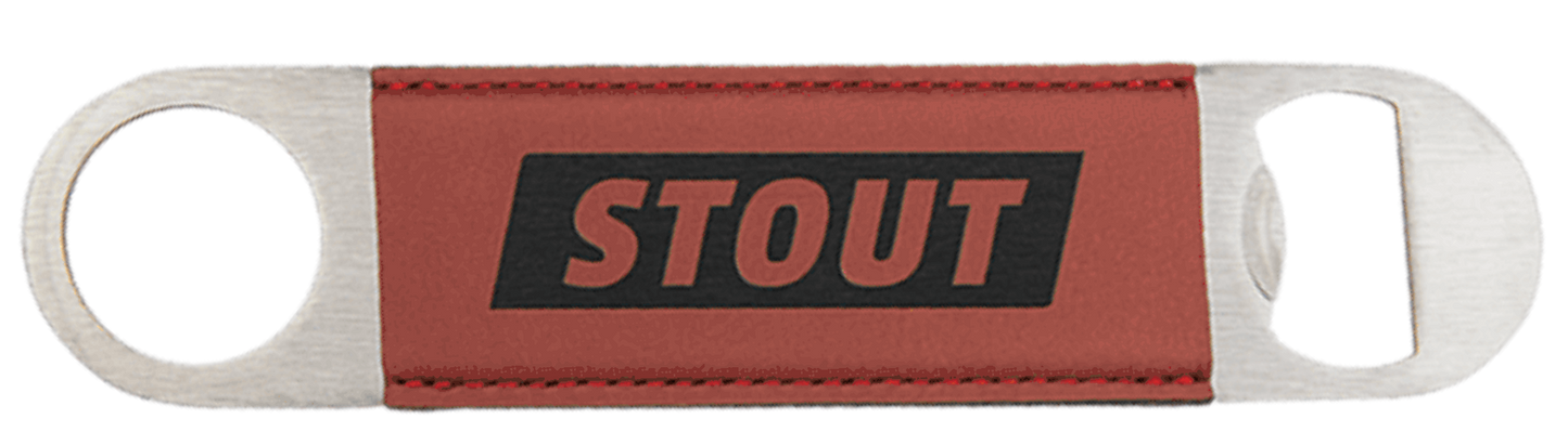 Custom Leatherette Bottle Opener